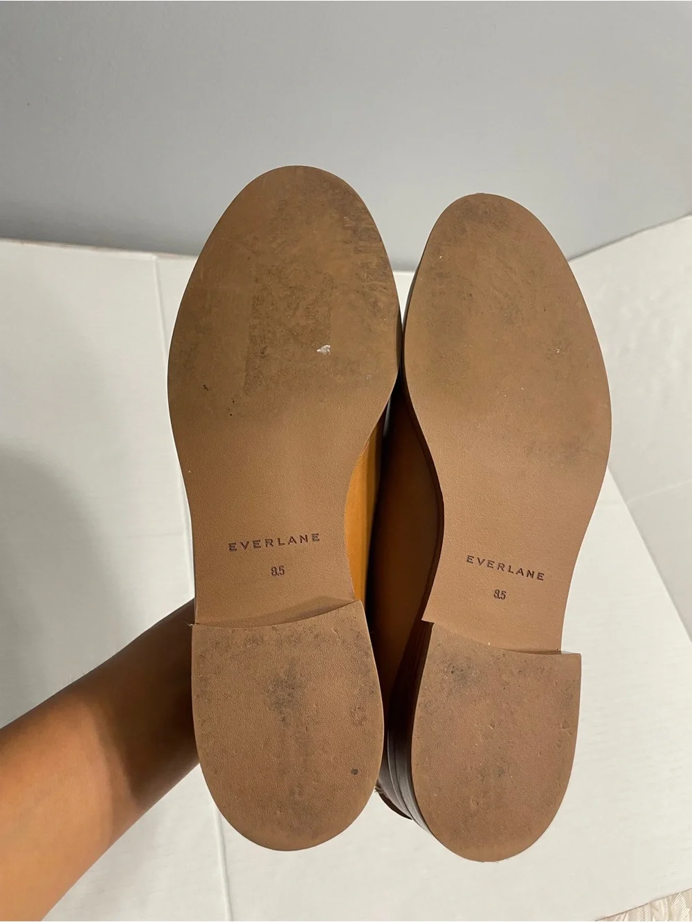 Everlane leather penny
